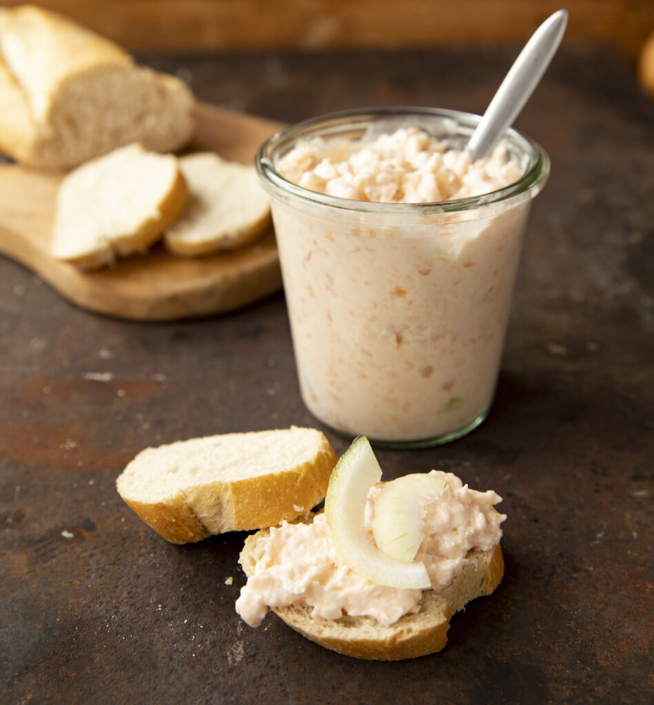 Frischkäse-Lachs-Aufstrich - Marke WECK Gläser