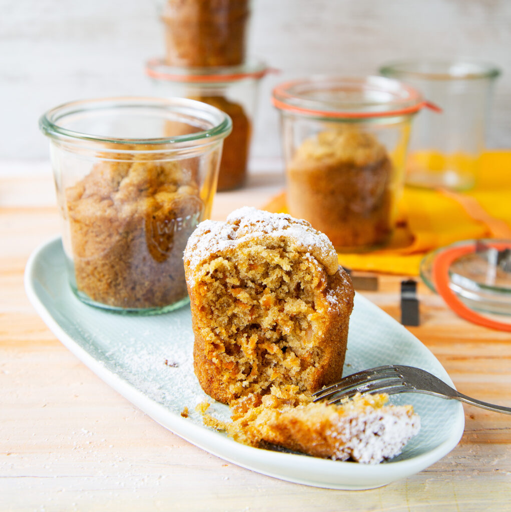 MÖHREN-Kuchen im Glas - Marke WECK Gläser