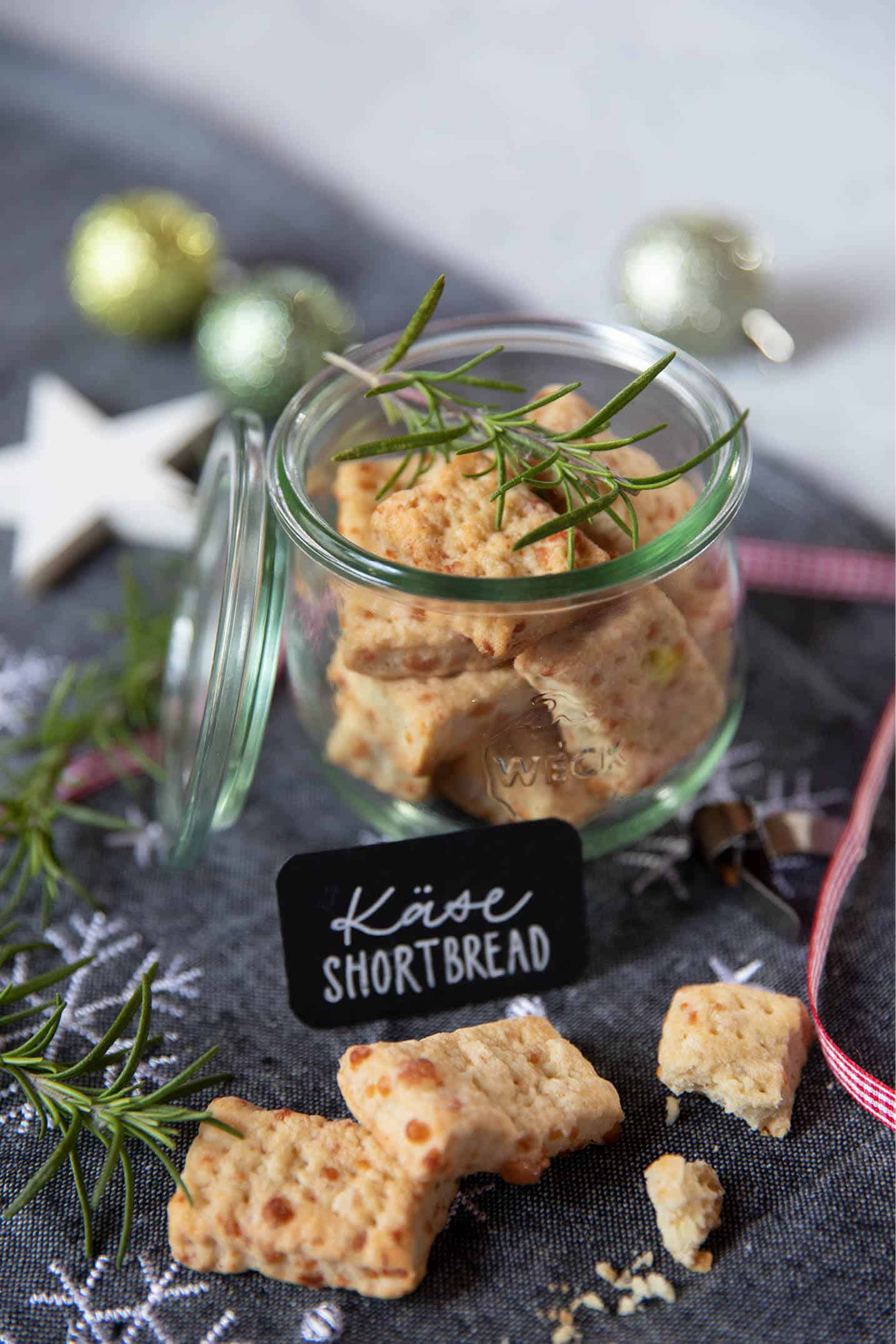 Käse-Rosmarin-Shortbread - WECK