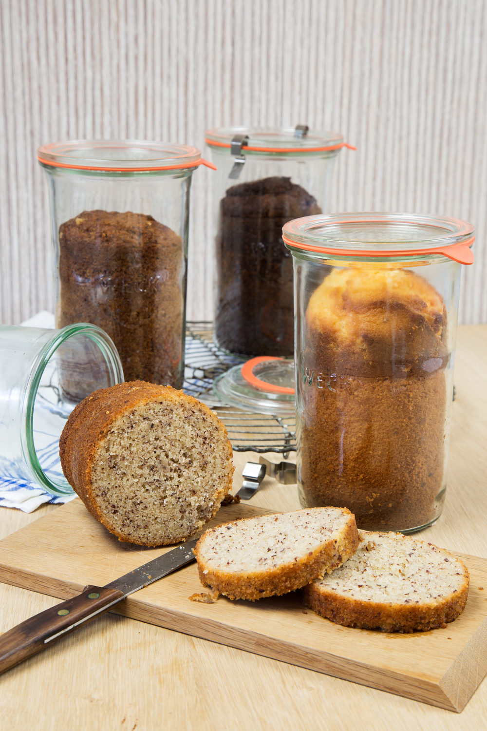 Kuchen im Glas je 2 WECK-Gläser in Sturzform à 1000 ml Inhalt