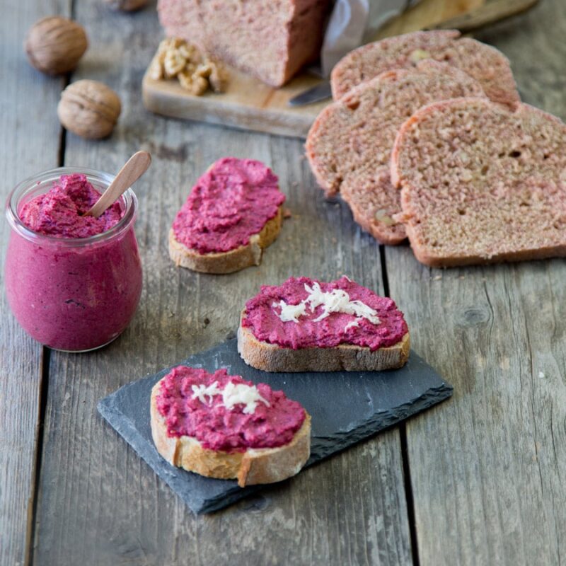 Rote-Bete-Aufstrich Arbeitszeit 10 Min. 2 WECK Tulpengläser à 220 ml