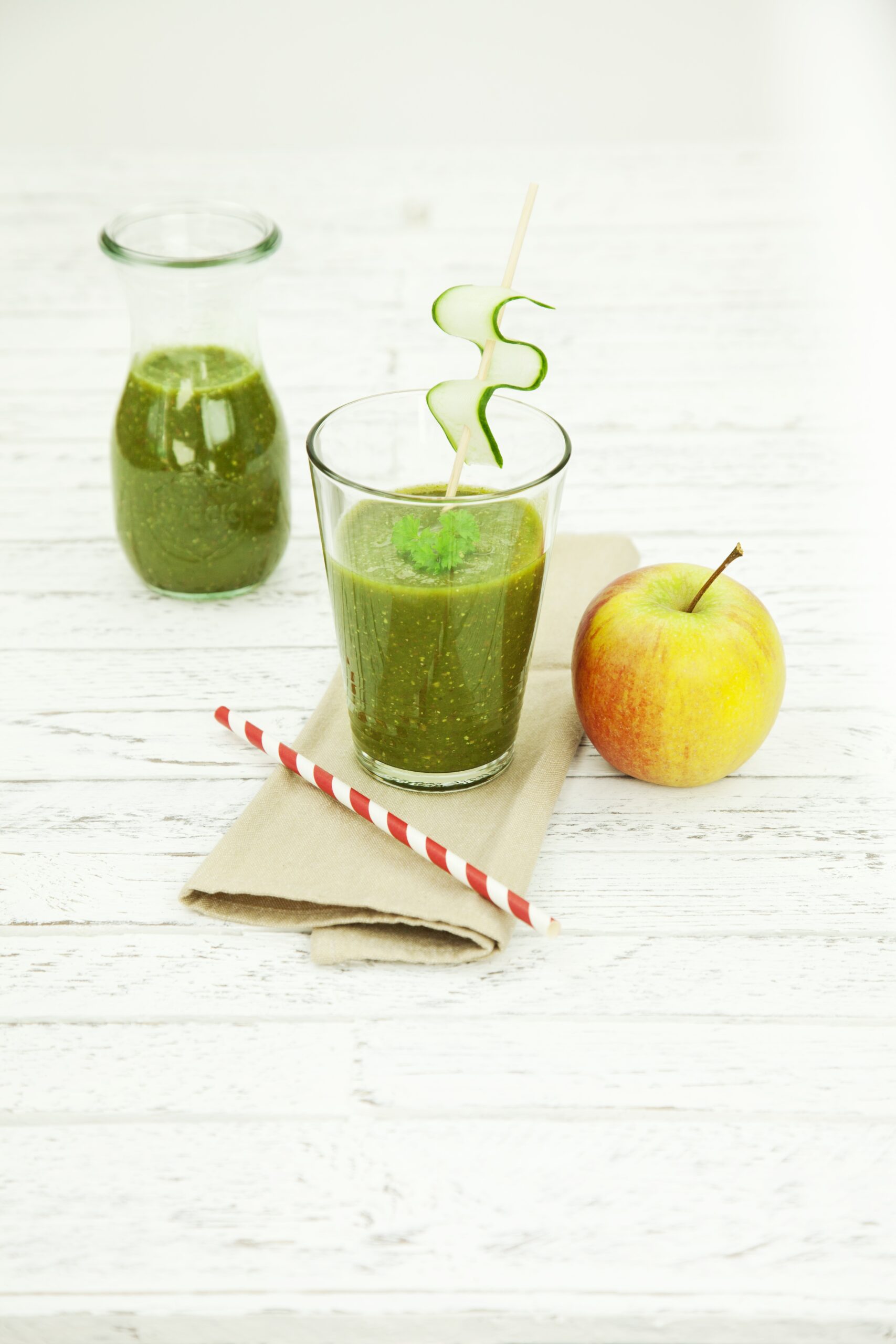 Smoothie - Herzhafter Greenie Arbeitszeit 15 Min.