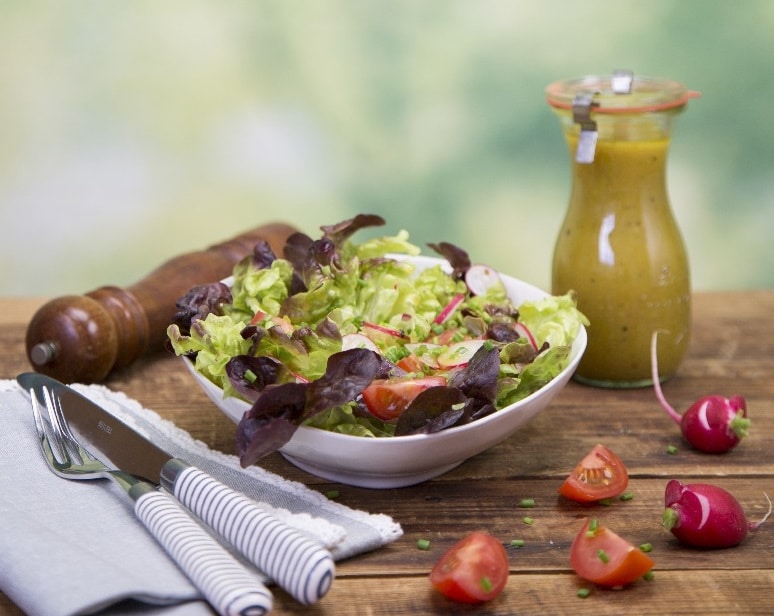 Vinaigrette mit Holunderblüten