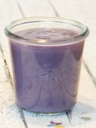 Violette Kartoffelsuppe